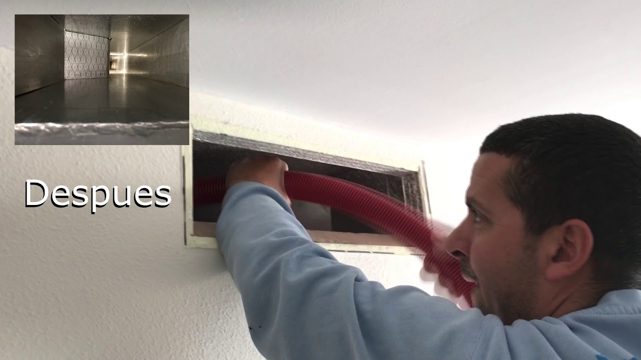 Limpieza de conductos de aire acondicionado Alicante Murcia YouTube