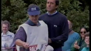 Seve Ballesteros last 3 holes of 3rd round 1994 Dunhill British Masters