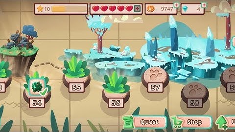 Dino bash: Beating level 56