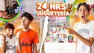 24 HORAS en una JUGUETERIA *MI SUEÑO* | Leo Study