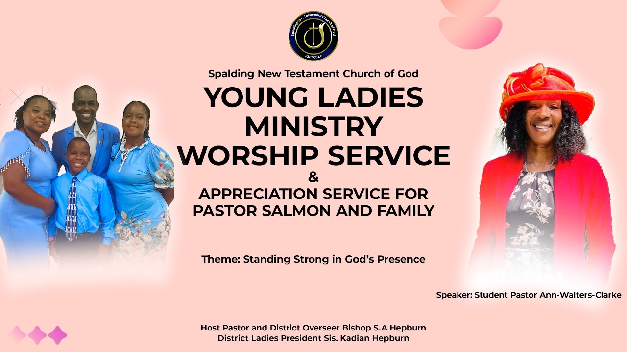 Young Ladies Ministry Worship Service | March 8 , 2026 | Host Pastor Bishop S.A Hepburn