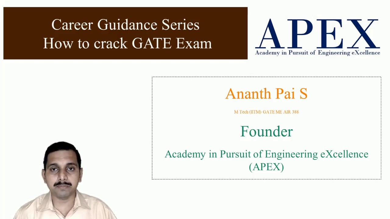 How to crack GATE exam?