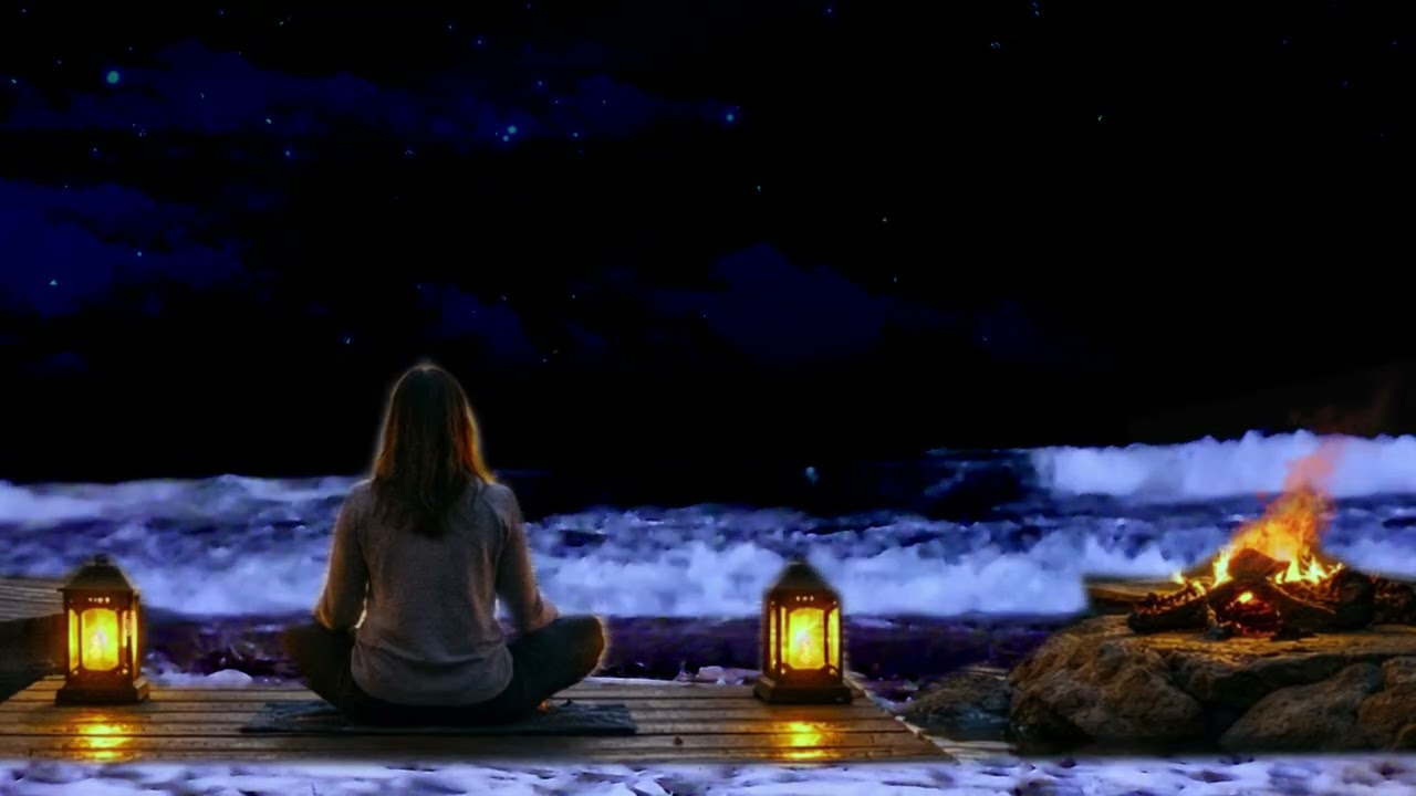 Rainy Evening Ocean Ambience— Calm Your Mind in Minutes