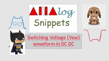 #53 Switching voltage (Vsw) waveform in switching converters