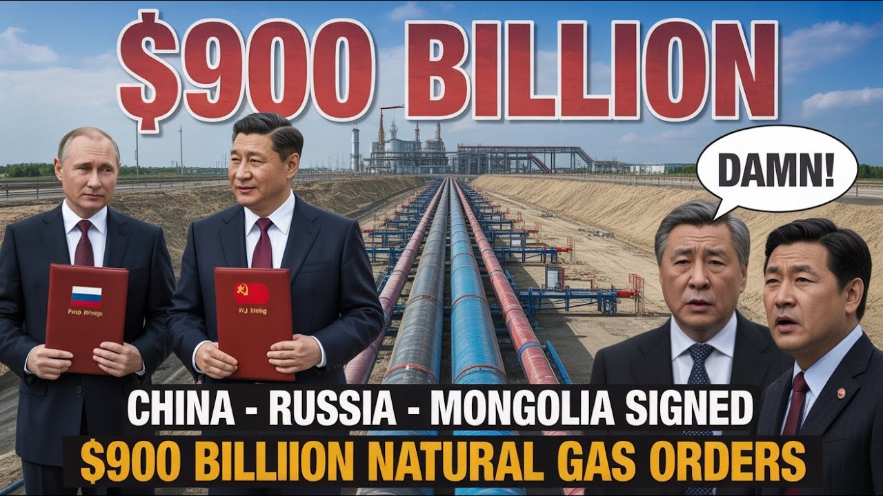 Китай, Россия и Монголия заключили масштабное энергетическое соглашение — Европа внезапно оказала...