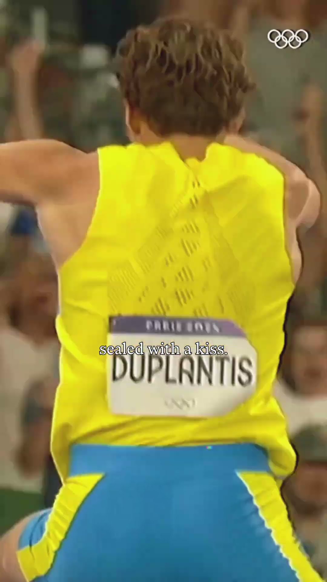 A World Record straight out of a rom-com. #MoreThanSport #Olympics