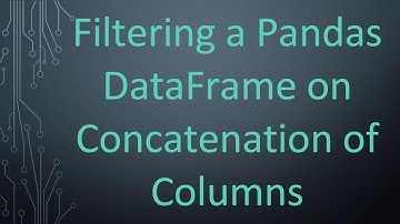 Filtering a Pandas DataFrame on Concatenation of Columns