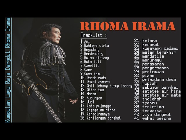 Rhoma Irama   41 Lagu Terbaik FULL ALBUM ¦ Lagu Dangdut Hits Terbaik class=