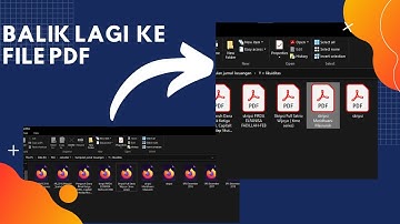 Tutorial  Mengubah File HRML FireFox/Crome Kembali ke PDF