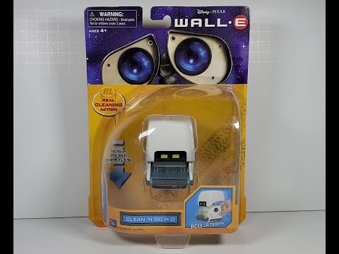 WALL ・E DXアクションフィギュア クリーン&ゴー M・O(モー) M-O Cleaning Action Figure From Wall-e - YouTube
