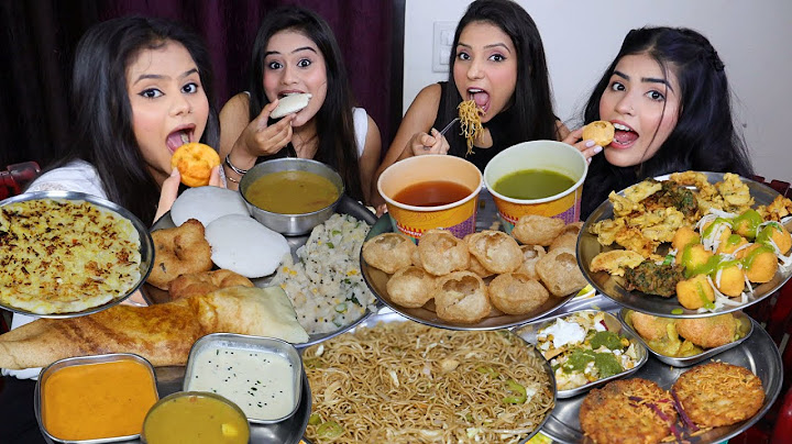 South Indian Food Vs North Indian Food Challenge | Golgappa, Ram Laddu, Dosa, Pakoda, Upma, Idli etc