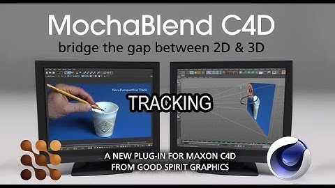 Cinema 4D Tutorial : Tracking MochaBlend // Cinema 4D Tutorial (VO)