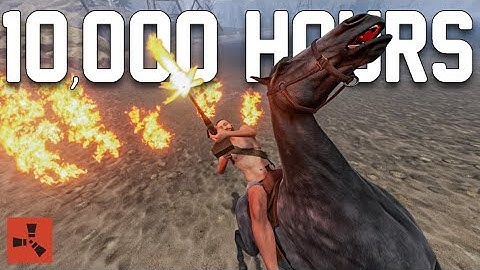 What 10.000 HOURS of RUST Solo Looks like