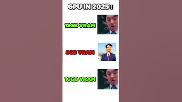 POV VRAM 2025: #pc #pcbuilding #pcgaming #cpu #computer #gpu #intel
