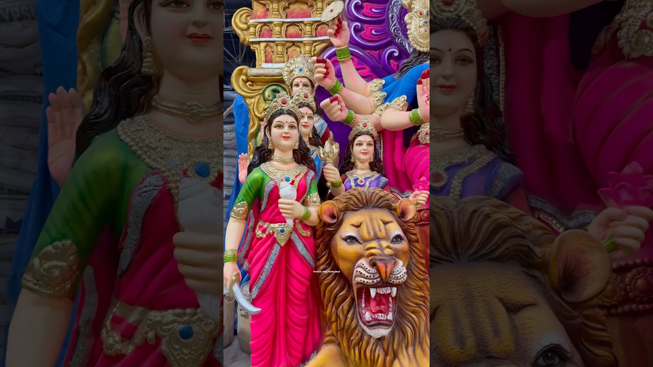 Most Famous Durga Idol 2025 | Dhoolpet Durga mata 2025 