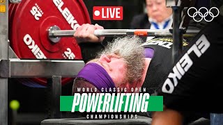 LIVE Powerlifting World Classic Open Championships | Men's 83kg & Women's 69kg Group A