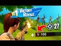 INSANE 27 KILL SOLO VS SQUADS (1HP CLUTCH)