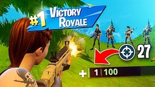 INSANE 27 KILL SOLO VS SQUADS (1HP CLUTCH)