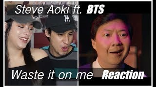 Steve Aoki Waste It On me feat BTS Music Video Reaction