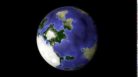 Blender Procedural Planet Material Climate Dynamics Preview