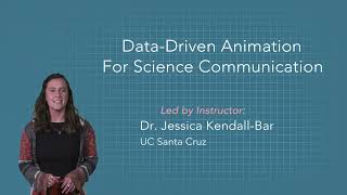 Data-Driven Animation for Science Communication