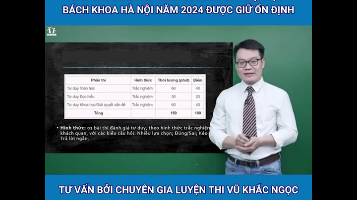 Thi thử đánh giá năng lực đại học bách khoa năm 2024