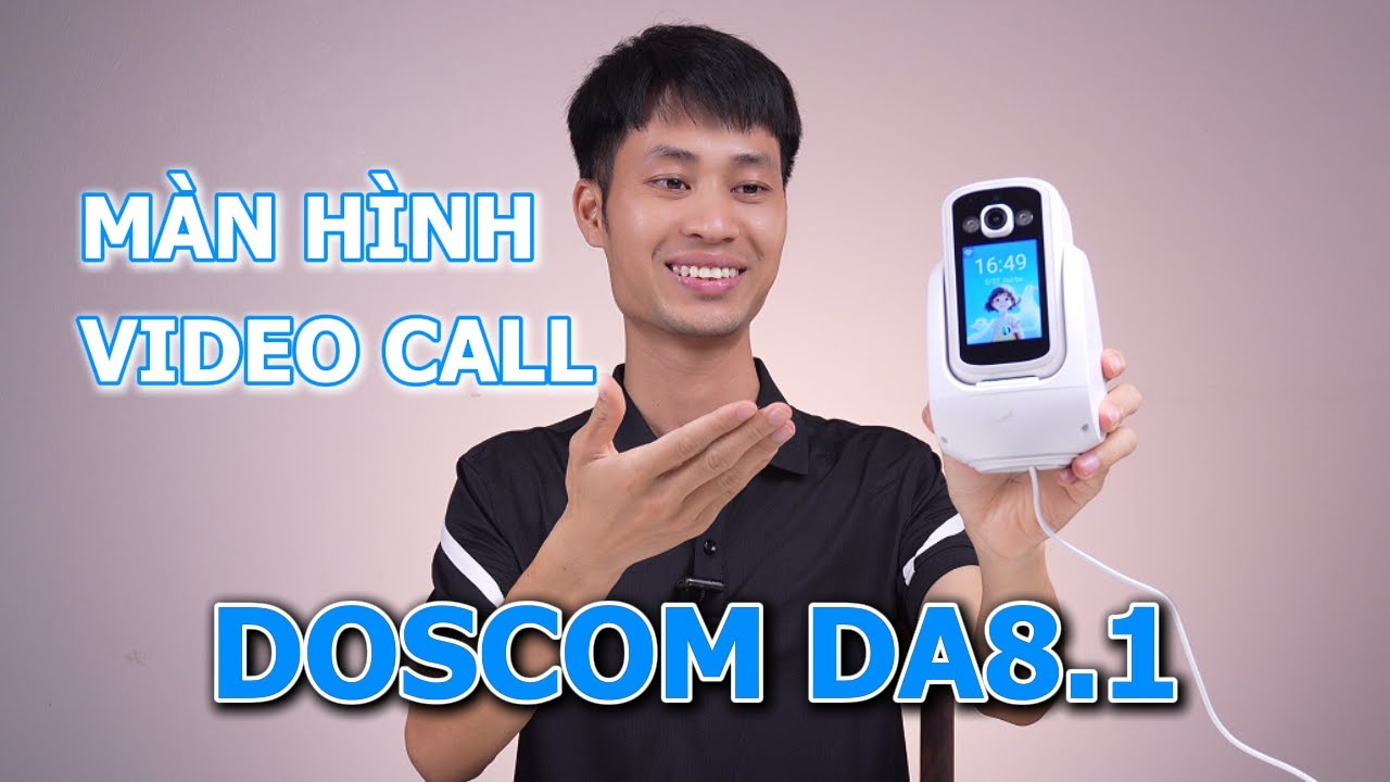 Dascom Camera Review camera DOSCOM DA8.1 | Gọi video call trực tiếp từ camera - YouTube