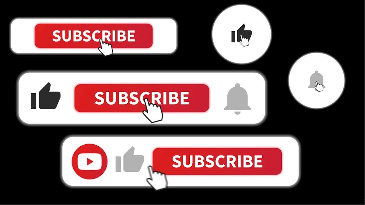 youtube subscribe transparent