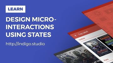 Design micro interactions using Sketch and Indigo Studio
