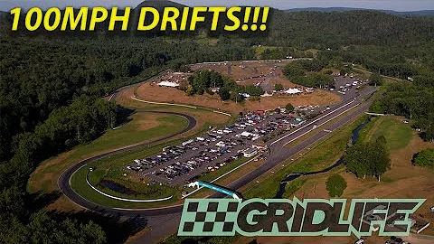 GRIDLIFE VISITS LIMEROCK! INSANLY FAST DRIFTS!@RobDahm @GearsandGasoline @Gridlife