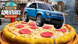 Mason James Delivers The Worlds Largest Pizza Kids Cartoon Matchbox