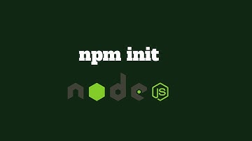 npm init