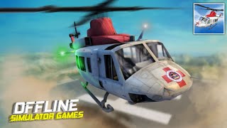 Menerbangkan Helikopter - Helicopter Flight Pilot Simulator ~ Android Gameplay 🇮🇩 screenshot 5
