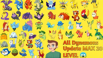 World record 😱 Finally all Dynamons 😇 Update MAX 20 LEVEL 🤩 para- SAMSUNG‚A3‚A5‚A6‚A7‚J2‚J5‚J7‚S5