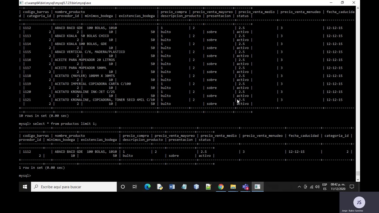 17 TERMINAL MYSQL PHPMYADMIN - YouTube