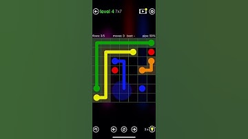 Flow Free - Intro - Green Pack - 7x7 medium - Level 4