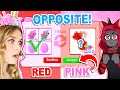 OPPOSITE ONE COLOR Trading Challenge In Adopt Me! (Roblox)