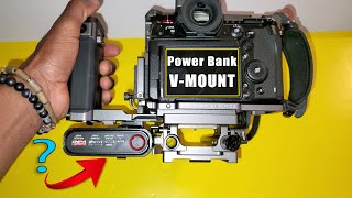 Using Power Bank as V-mount on Camera Rig | Tilta Cage Hack