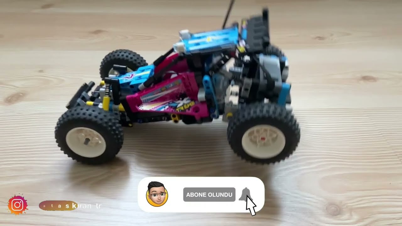 LEGO Technic Arazi Jipi 42124 Model Yapım Seti - Off-road Buggy