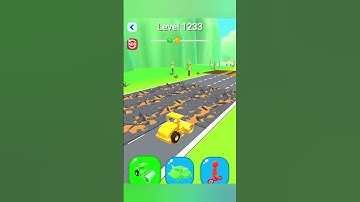 Shape shifting2 game level #1233  hyper casual game #shapeshifting  #gameplay #gaming #shortvideo...