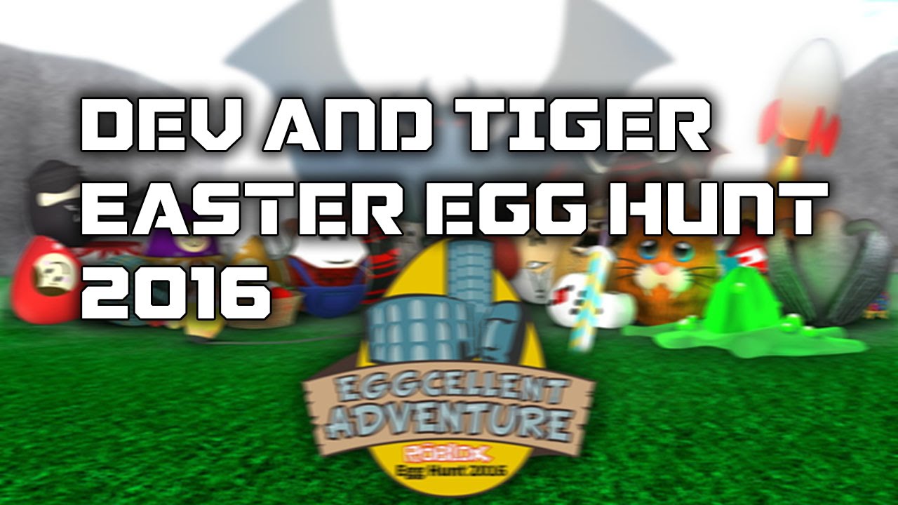 Roblox Easter Egg Hunt 2016 YouTube