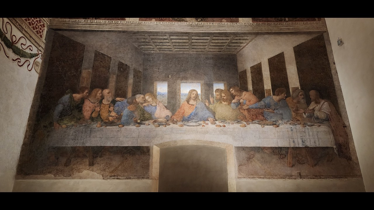 #5000 ◆♣■ [★최후의 만찬] 산타마리아 델레 그라치에 성당 [D/N] 레오나르도 다빈치, 밀라노 △ 26/02 * 금요일, #02/13  ◎