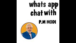 Whats app chat with pm modi || in hindi screenshot 4