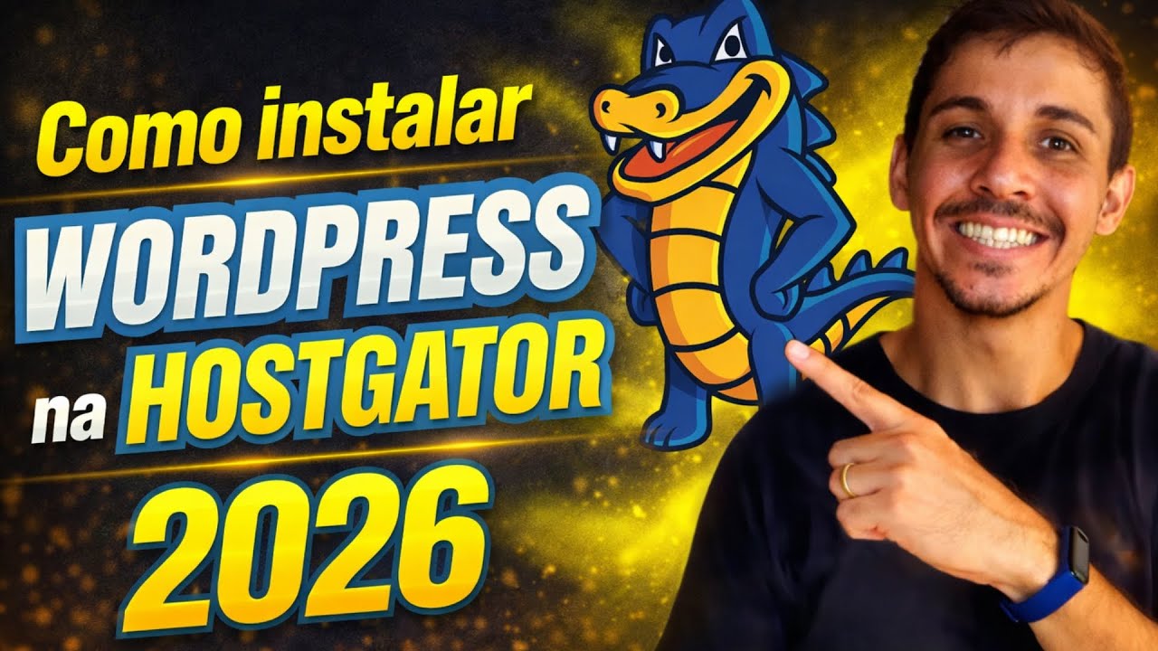 Guia Completo: Como instalar wordpress na hostgator 2026 - YouTube
