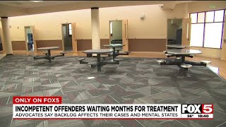 Clark County inmates deemed mentally incompetent left in jail cells with no access to treatment f...