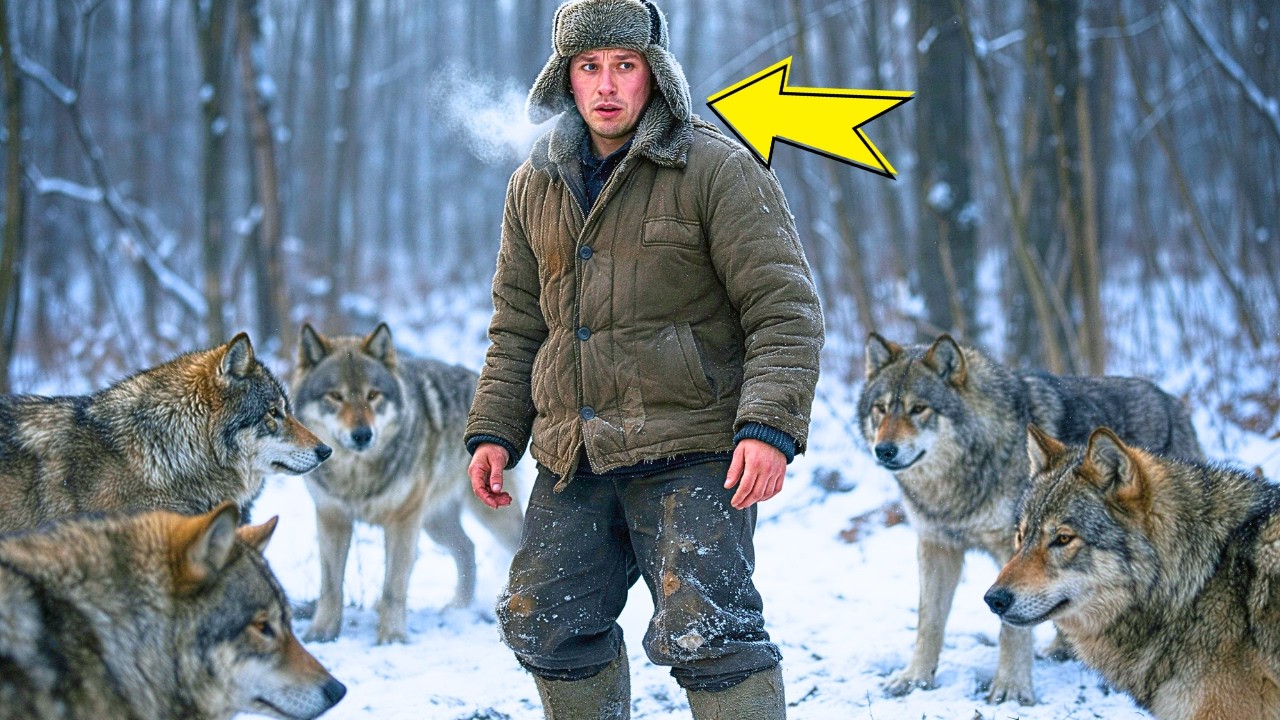 ВОЛКИ ОКРУЖИЛИ МОЛОДОГО ОХОТНИКА… СПАСЕНИЕ ПРИШЛО ОТТУДА, ОТКУДА НИКТО НЕ ЖДАЛ