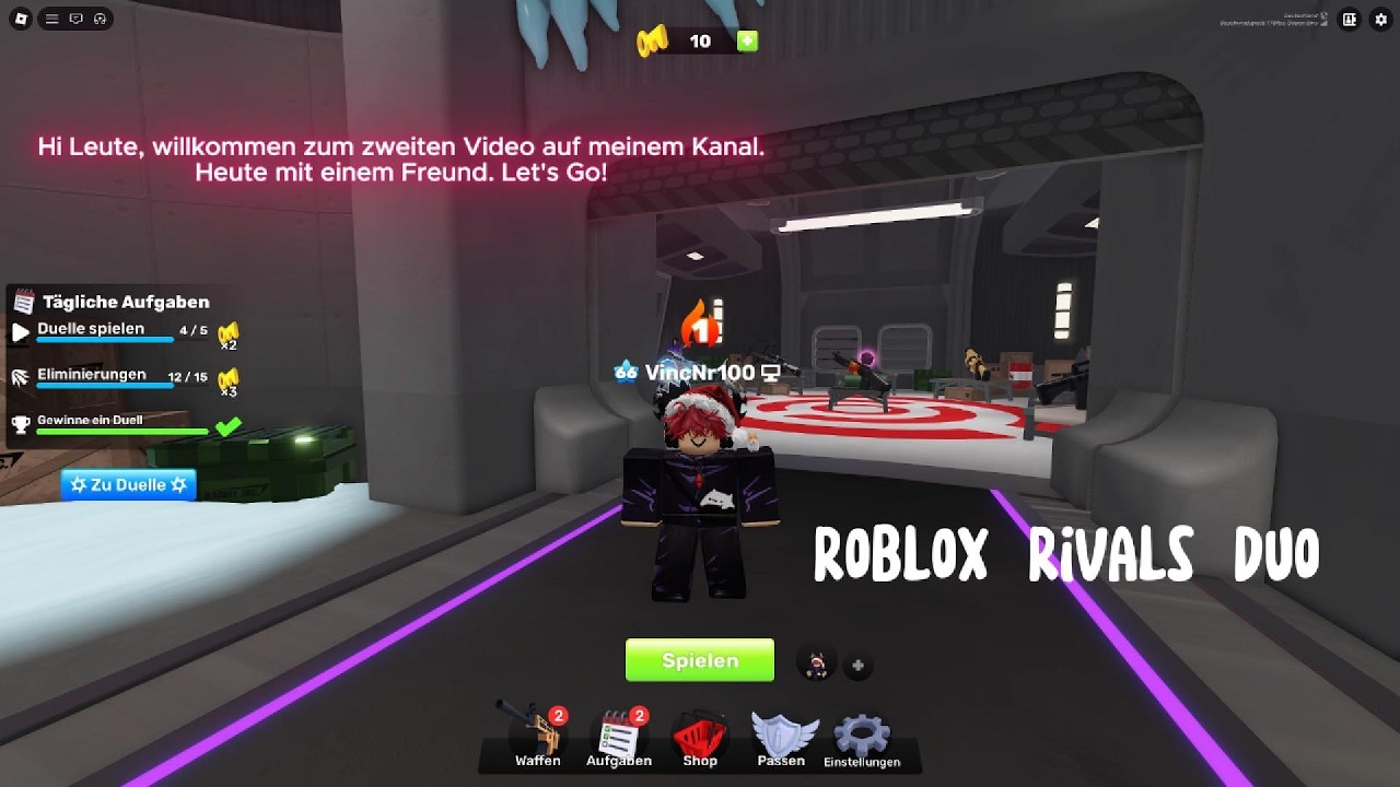 Roblox Rivals 002: Heute als Duo!