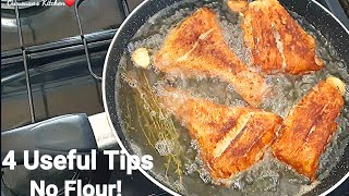 How To Fry Fish Without Sticking To Wok|How To Fry Fish in a pan|How To Fry Fish Without Flour|