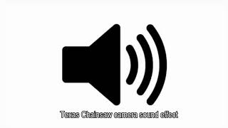Texas Chainsaw old bulb camera Sound Effect  Exit Special E effects  Resimi