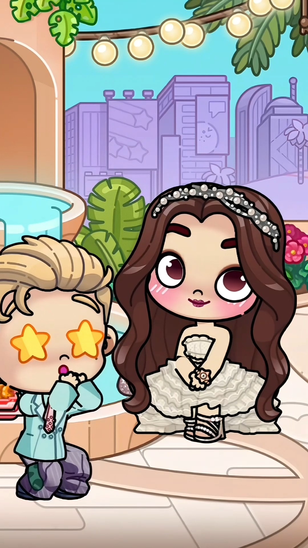 Who To Choose 1 or 2⁉️ #tocaboca #avatarworld #avatarstory #pazu